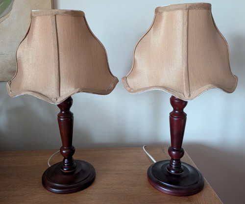 Pair vintage candlestick - vintage,