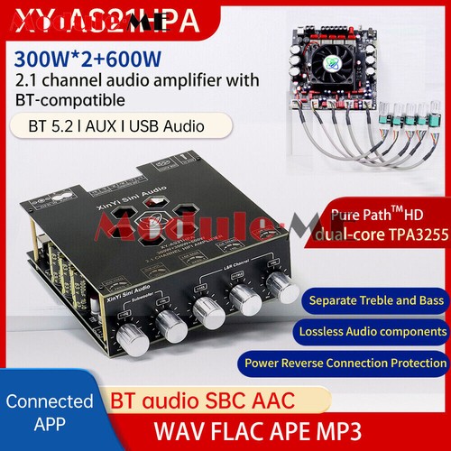 300w 600w tpa3255 digital - 300w*2+600w,