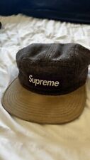 RARE Supreme Dongeal Wool FW11 5-Panel Camp Cap Purple Box Logo Mint Condition
