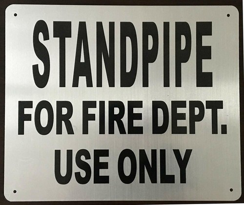 Standpipe for fire department - standpipe,