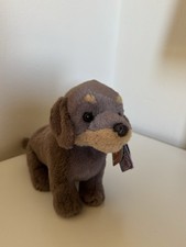 Dachshund Dog Soft Plush Toy by Living Nature New Gift Puppy