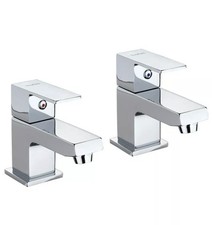 Bath Taps Pair of Twyford X62