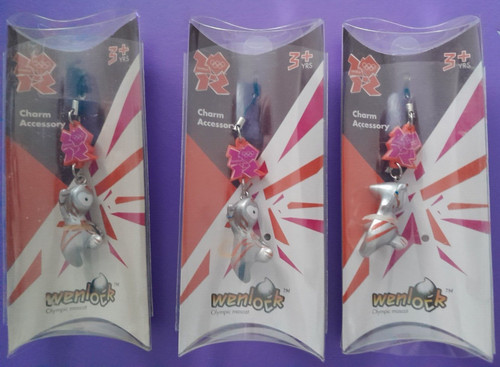 Wenlock olympic mascot - mascot, charm