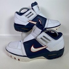 Nike Air Zoom Generation Lebron Trainers UK 7.5 Olympic Shoes Basketball Vintage