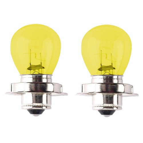 Bulb 15w p26s yellow - 6v,