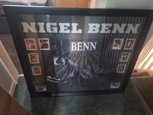 Nigel benn signed framed - nigel,