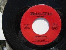 EDWIN STARR Headline News / Harlem Ric Tic 1966 Excellent Condition
