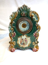 Large Ceramic Mantle Clock
