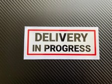 Delivery progress sticker - progress,
