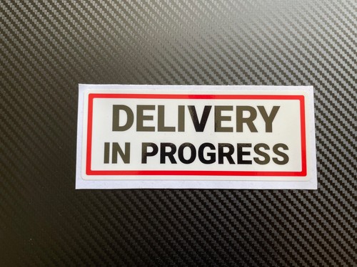 Delivery progress sticker - progress,