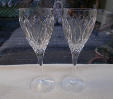 PAIR of Stuart Crystal WINDSOR