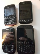 4 X Blackberry Phones, 9380, 8520, 9720, 9320, No Chargers, All Working
