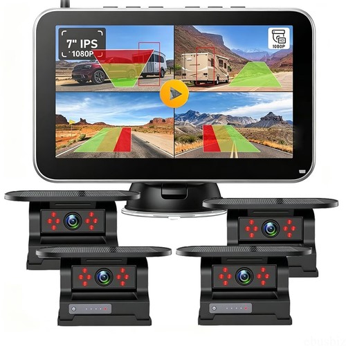 Dvr monitor solar magnetic - 7'',