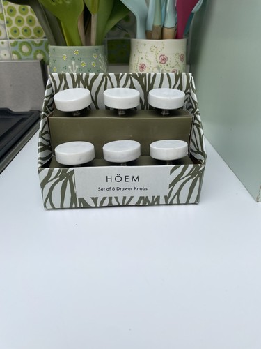 Set marble drawer knobs - marble,