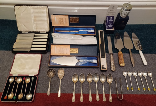 Vintage silver plated