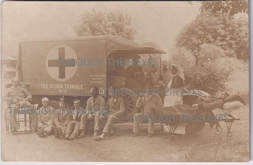 Original photo postcard ww1 - original,