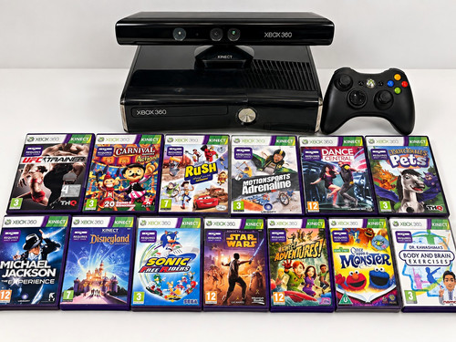Microsoft xbox 360 - microsoft, black