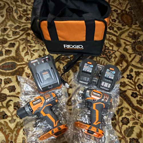 Ridgid 18v ion combo kit - ridgid,