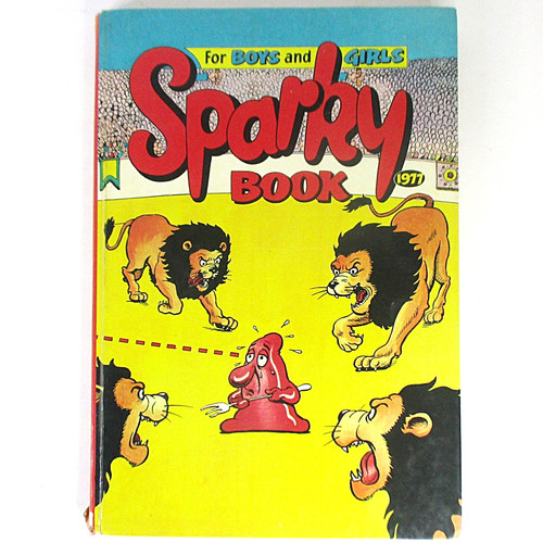Sparky book 1977 vintage - sparky,