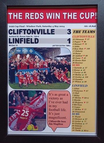 Cliftonville linfield - cliftonville, 1