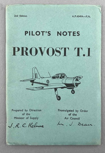 Percival provost pilots - t.1,