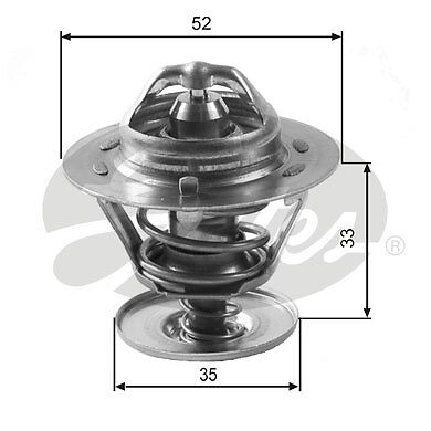 Gates th12588g1 thermostat - gates,