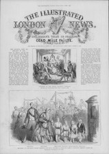 1900 Antique Print - IRELAND Cead Mile Failte Queen Visit Kingstown Harbour(295)