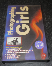 VHS Video Cassette.Photographing Girls.Lighting.Props.Make-Up,etc
