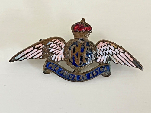 Vintage royal flying corps pin - flying,