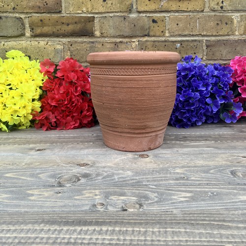 Terracotta pot hand made - pot, by