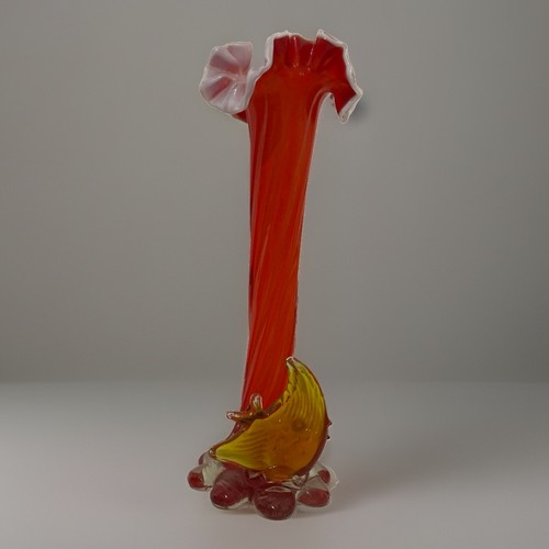 Hand blown art glass fish - blown,