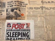 Newspapers: NOTW 1870, 1st