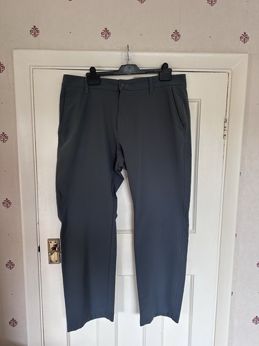 Adidas grey golf trousers - adidas, w38