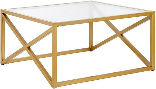 Calix brass square coffee - square,