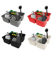 Plastic Large 3 Section Caddy