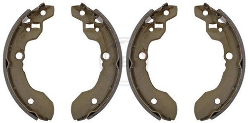 Rear brake shoe set s - brake, a.b.s
