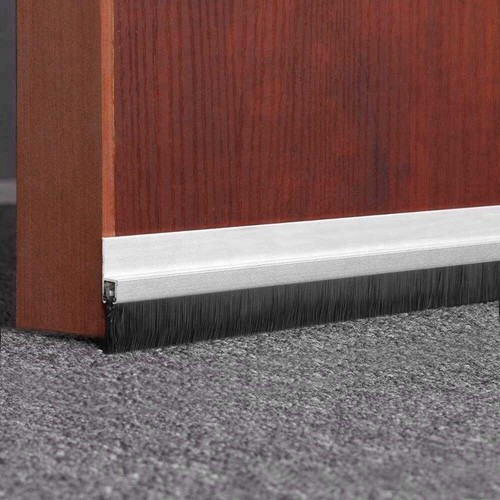 100cm aluminium door brush - 100cm,