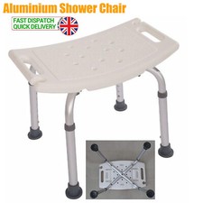 Non-Slip Shower Stool Adjustable Bath Chair for Elderly,Disabled,Pregnancy UK