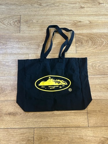 Corteiz honey black tote bag - black,