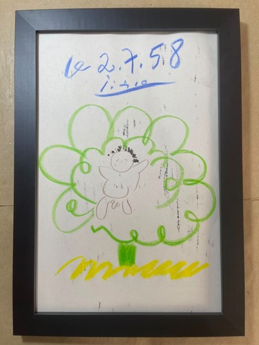 Pablo picasso drawing - picasso, framed