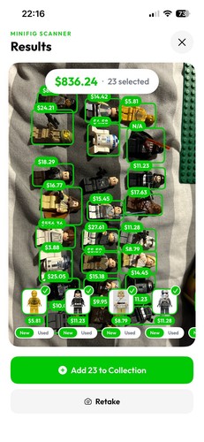 Lego mixed mini figure bundle - mini-figure,