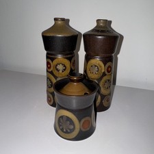 Denby Arabesque Cruets Salt &