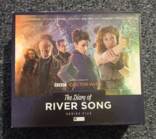 DOCTOR WHO THE DIARY OF RIVER SONG SERIES 5 FIVE Audio CD Big Finish Box Set