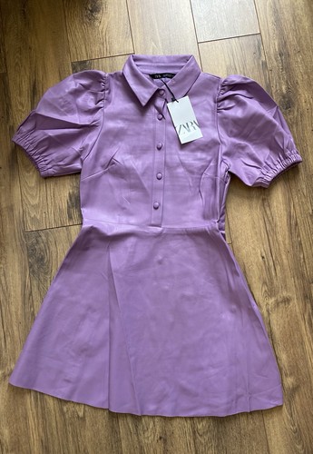 Zara lilac faux leather - zara,