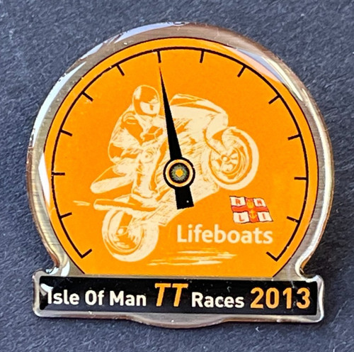Motorcycle pin badge - badge, isle