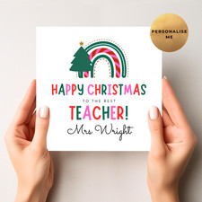 Personalised Teacher Christmas