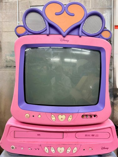 Rare disney princess crt - disney, tv