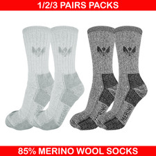 Mens Merino Wool Socks 85%