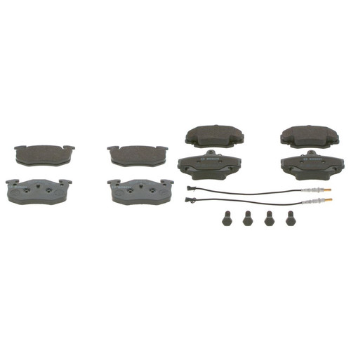 Bosch front rear pads - bosch, &