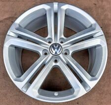 VW PASSAT CC SCIROCCO 1x 18" GENUINE MALLORY SILVER REFURBISHED ALLOY WHEEL T167